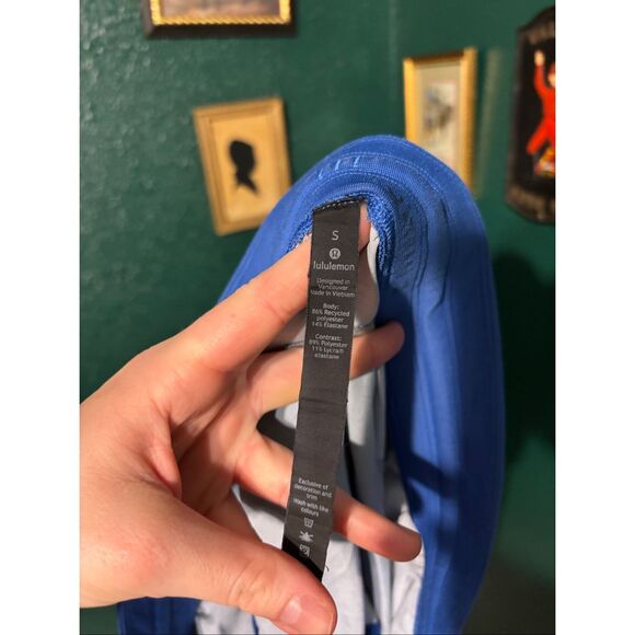 Lululemon Mens Shorts Blue Sz Small Linerless - Picture 3 of 5